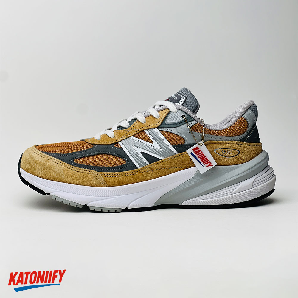 new balance 990v6 u990tn6 (4) کتونی نیوبالانس مدل New balance 990v6 | u990tn6 - تصویر 1